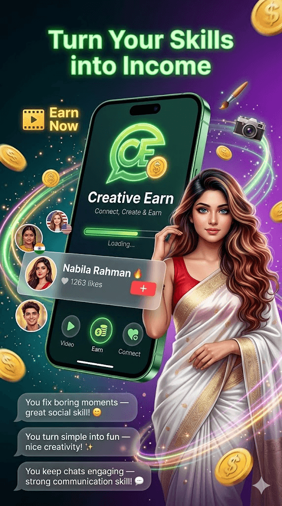 Creative Earn — turn your skills into income